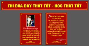Market biển trang trí lớp học tiểu học – File Corel
