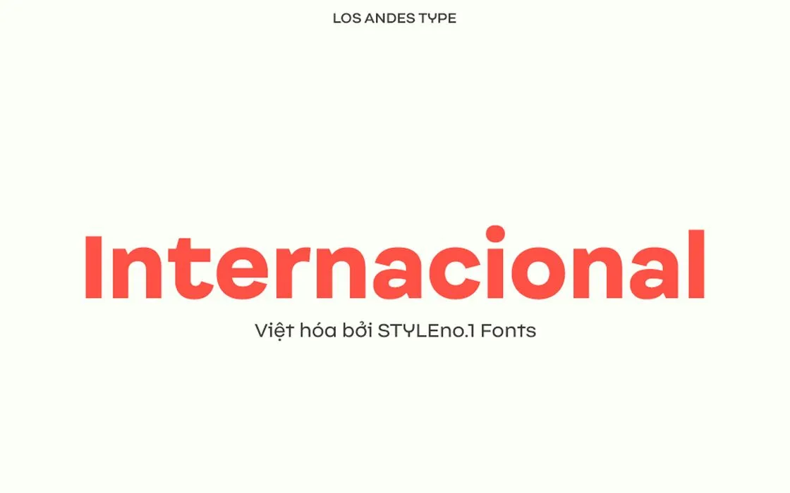 Font chữ không chân SVN-Internation Việt hóa