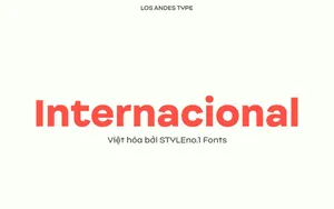 Font chữ không chân SVN-Internation Việt hóa
