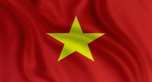 Mẫu background nền cờ Việt Nam tung bay mẫu số 139
