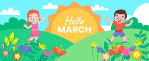 Mẫu banner, background trẻ vui mừng chào mùa hè vector CR707