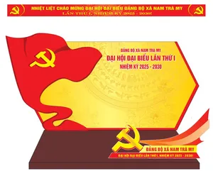 Mẫu check-in hội nghị đai hội đại biểu đảng toàn quốc file corel 021
