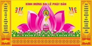 Mẫu sân khấu mừng đại lễ phật đản File Corel 0017