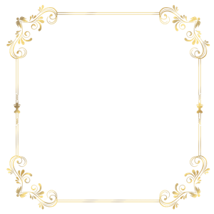 Mẫu khung hoa văn góc vuông cách tân sang trọng vector file PNG 044