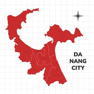 Bản đồ Bản đồ hành chính thành phố Đà Nẵng Vector - File ESP 3