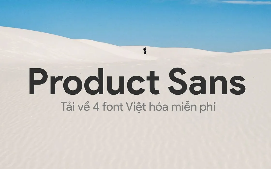 Font chữ không chân SVN Product Sans Việt hóa