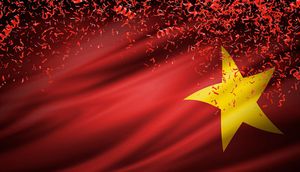 Ảnh cờ Việt Nam chất lượng cao File số 179