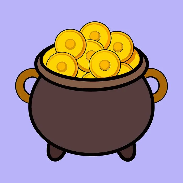 Ảnh minh họa icon túi vàng vector chất lượng cao CR012